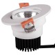 Spot encastrable 7W LED COB orientable D85x60mm découpe 69mm